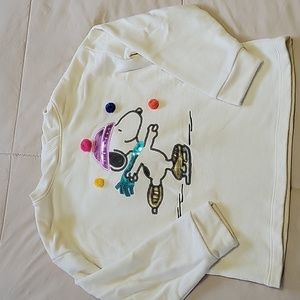 Snoopy iceakating hoodie